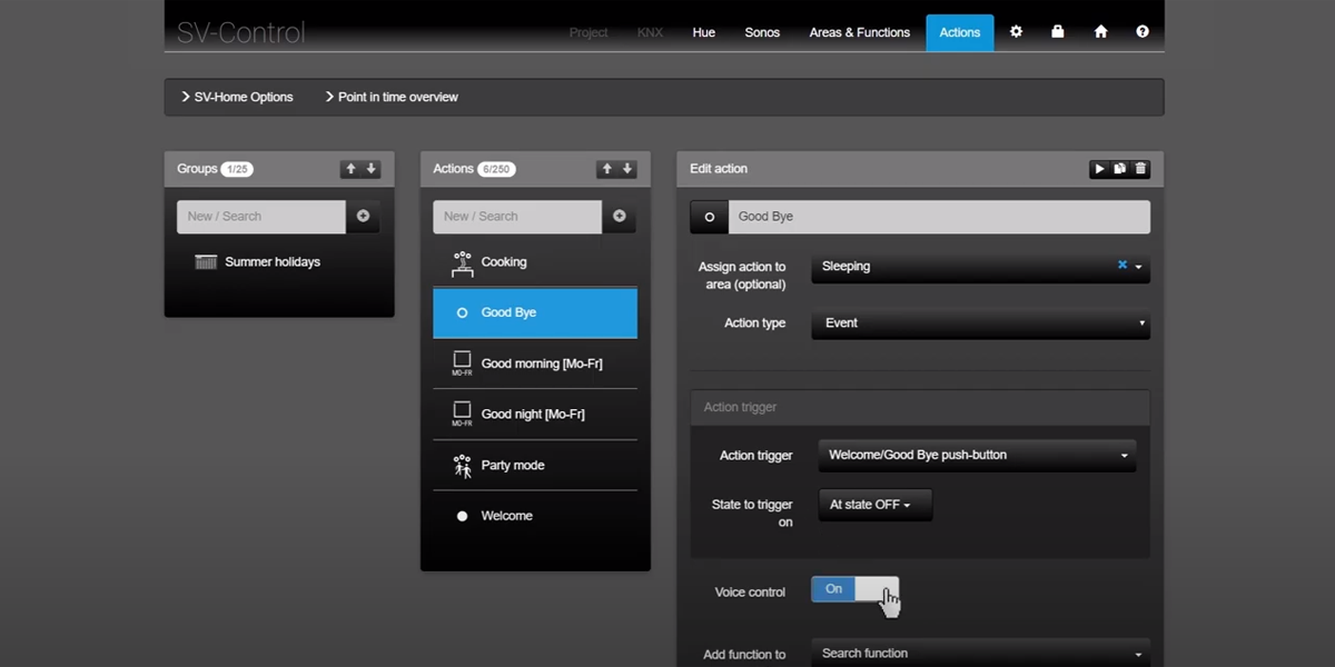 Smart Visu Server de Jung: control del hogar desde el movil