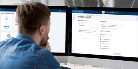 El portal 2N Elevator Center dispone de la nueva función de notificaciones automáticas