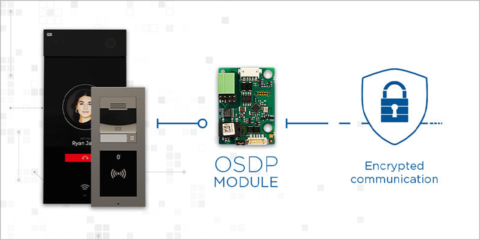 El módulo OSDP de 2N permite integrar los intercomunicadores en los sistemas de control de accesos