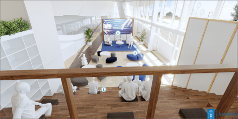 El centro GaiásTech de Galicia permite visitas virtuales a través de un gemelo digital