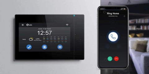 La nueva actualización del telefonillo inteligente de Qvadis admite el control con comandos de voz