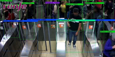 El proyecto ‘Renfe Smart Security Station’ digitalizará el sistema de seguridad de Cercanías