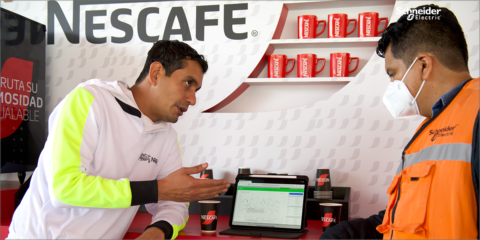 Mantenimiento predictivo en la planta de Nescafé en México con el software EcoStruxure Asset Advisor
