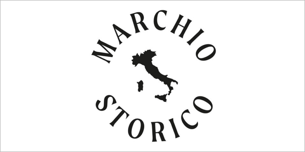 Sello Marca Histórica Interés Nacional de Italia.