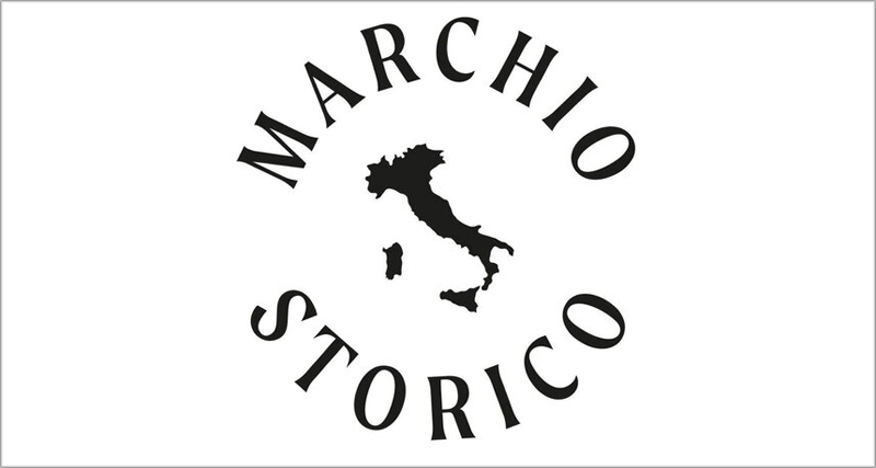 Sello Marca Histórica Interés Nacional de Italia.