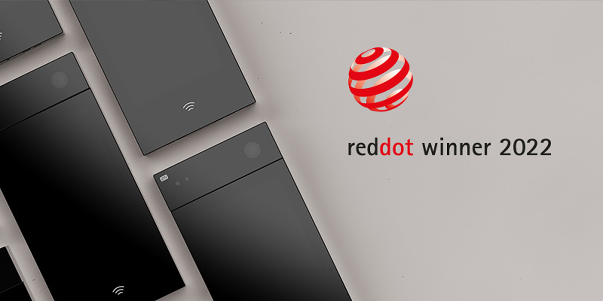 2N IP Style è il citofono smart premiato con il Red Dot Design Award 