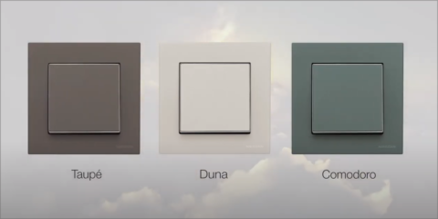 Nuevos acabados de la serie de interruptores Sky Niessen