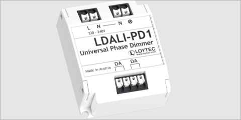 La Alianza DALI certifica un actuador de corte de fase que implementa la Parte 205