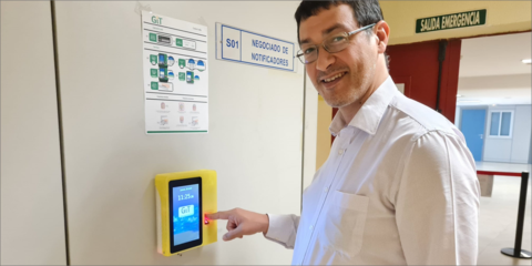 La administración municipal de Las Palmas de Gran Canaria instala un nuevo sistema de fichaje inteligente