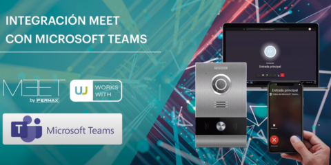 Integración del sistema de videoportero MEET de Fermax con Microsoft Teams