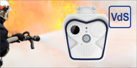 Certificación VdS de la solución termográfica de Mobotix para la detección temprana de incendios