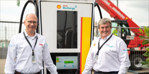 ABB y Shell lanzarán la primera red nacional de puntos de recarga de VE en Alemania con 200 cargadores