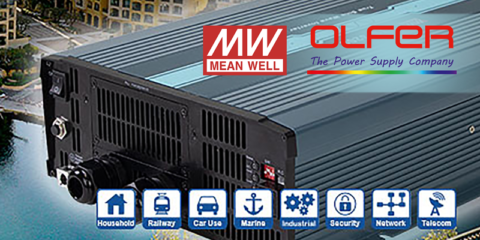 Electrónica OLFER distribuye la nueva serie de inversores CA/CC de onda senoidal pura NTS/NTU