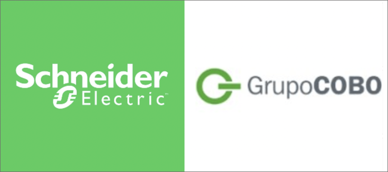 Acuerdo de colaboración entre Schneider Electric y Grupo Cobo.