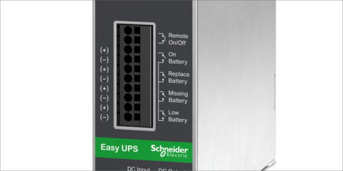 Easy UPS, el nuevo SAI industrial de Schneider Electric que minimiza los tiempos de inactividad
