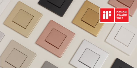 La serie de mecanismos Simon 270 obtiene el certificado Cradle to Cradle y un Product Design IF Award