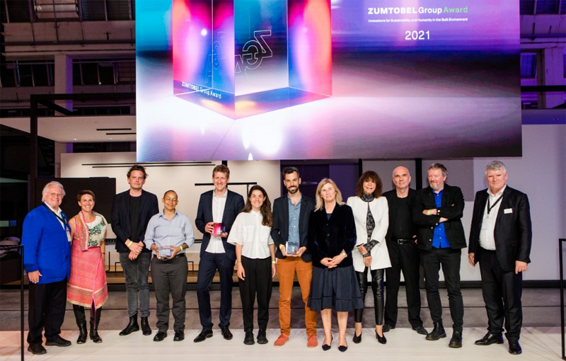 Ceremonia de entrega galardones Premio del Grupo Zumtobel 2021.