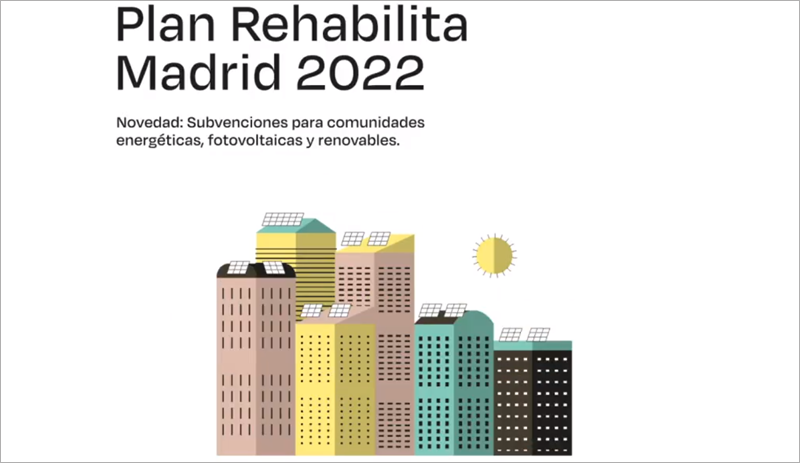 Plan Rehabilita Madrid 2022.