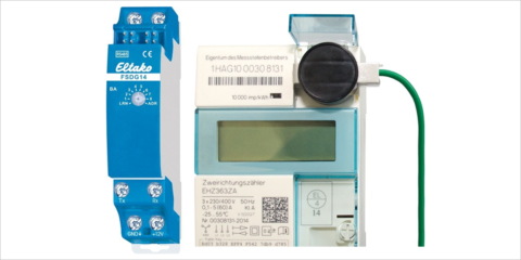 FSDG14, la puerta de enlace de datos inalámbrica de Eltako para leer los medidores de electricidad