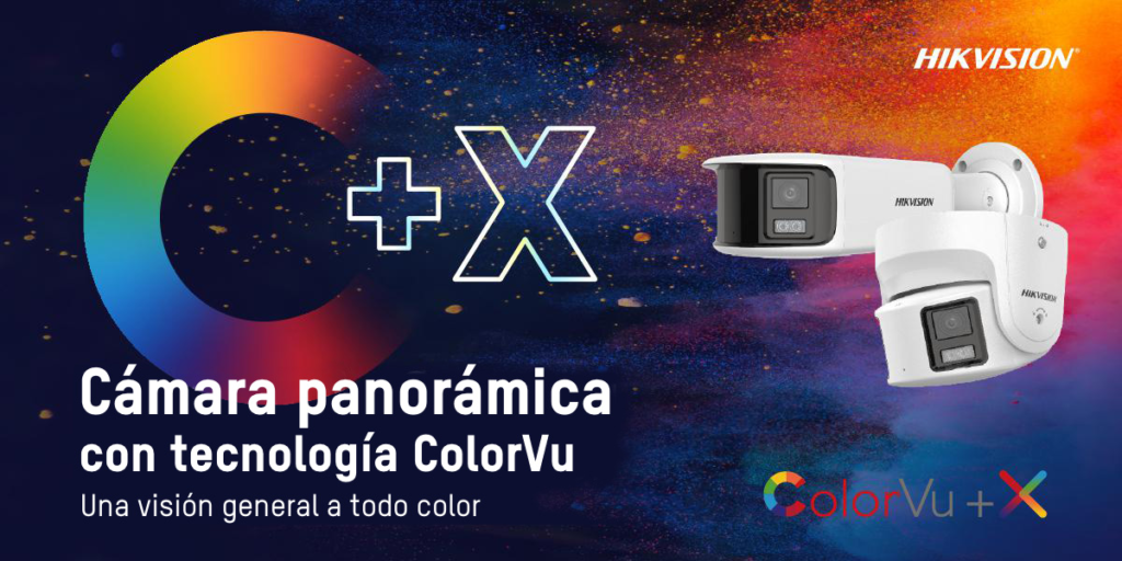 Cámaras panorámicas Hikvision.