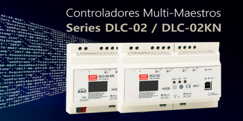 Electrónica OLFER muestra los controladores multi-maestros de la serie DLC-02 con DALI y KNX