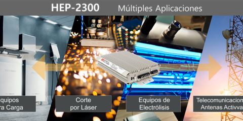 Electrónica OLFER presenta la fuente de alimentación HEP-2300 para aplicaciones industriales