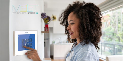 El monitor IP WIT de Fermax admite la integración con las pasarelas IP domóticas de terceros