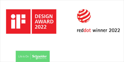 El diseño de los productos de Schneider Electric es galardonado en los premios IF Design y Red Dot