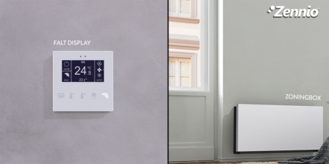 Las soluciones domóticas de Zennio mejoran la eficiencia de los sistemas de climatización de las viviendas