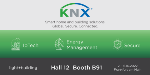 La Asociación KNX anuncia su participación y programa para la feria Light+Building