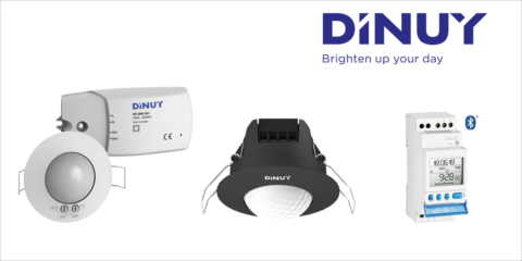 Gama de productos de Dinuy para reducir el consumo energético de la iluminación de los edificios