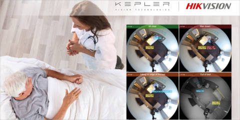 Tecnología de Hikvision y Kepler Vision de detección de caídas en hospitales psiquiátricos