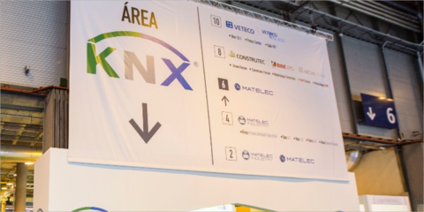 Zona KNX, el espacio de la Asociación KNX España en la feria Matelec 2022