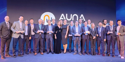 El sensor KNX ABB Tacteo recibe el galardón al ‘Mejor diseño’ en los Premios AUNA 2022