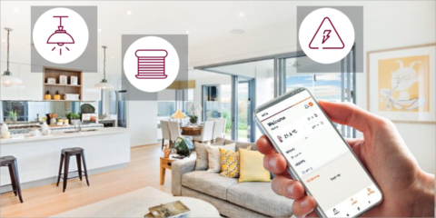 Control inteligente de la protección solar de la vivienda mediante el ecosistema META de CHERUBINI