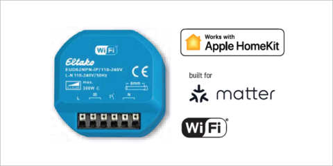 El actuador universal de la serie 62-IP de Eltako garantiza la vida útil de las lámparas