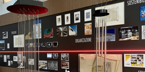 La exposición de Vimar en Milán ilustra la trayectoria de la compañía hasta la actualidad