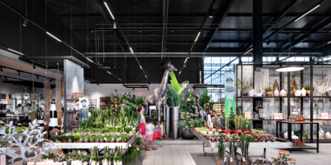 La tienda Bucher Gartencenter mejora la experiencia de compra con soluciones de Zumtobel