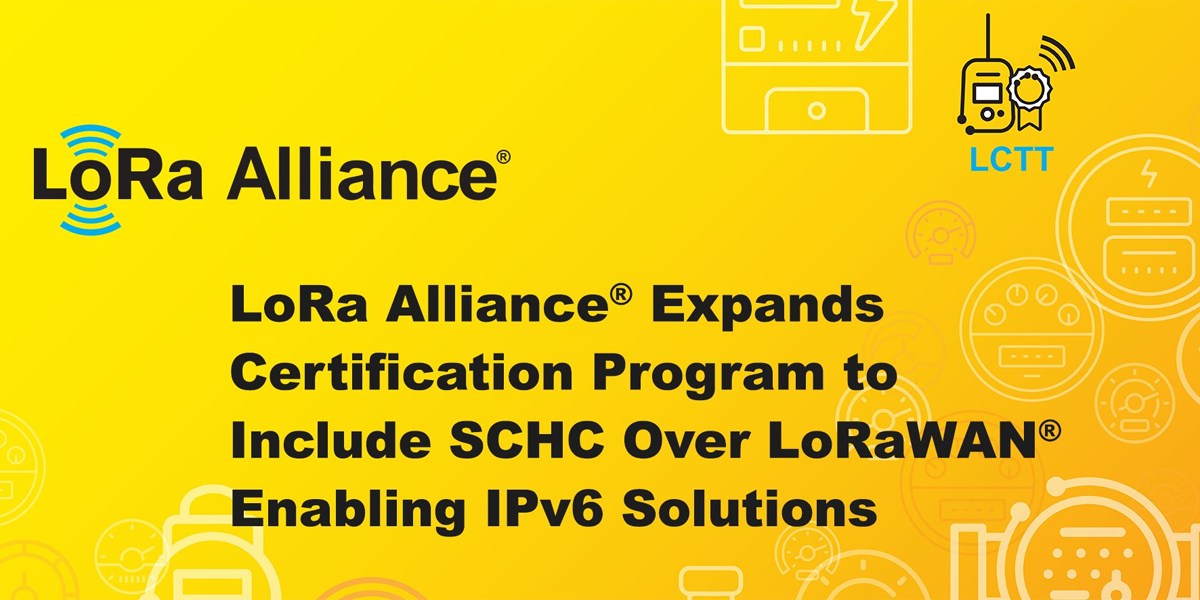 La Alianza LoRa publica la certificación LoRaWAN para dispositivos