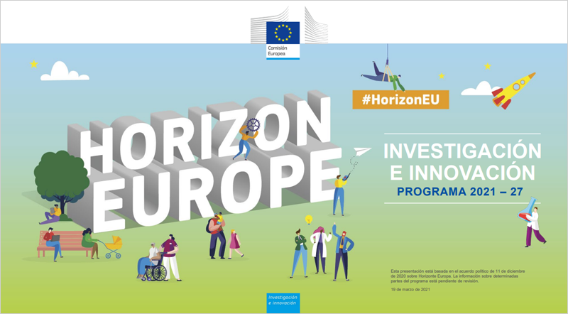 Programa de trabajo Horizonte Europa.