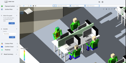 Mejora de los diseños y mantenimiento de los sistemas HVAC gracias a un gemelo digital 3D