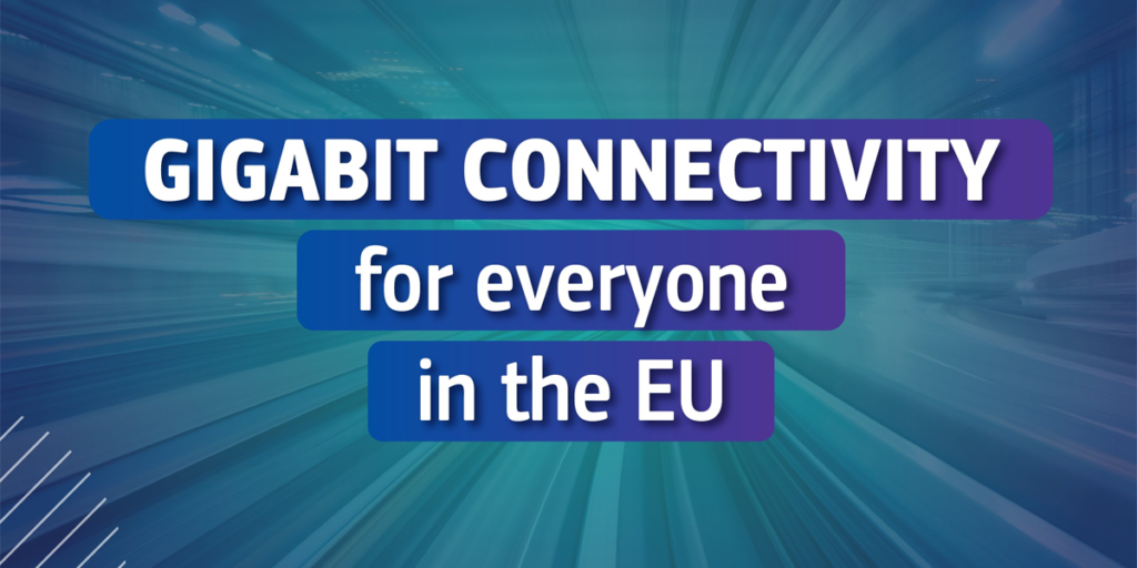 Conectividad Gigabit UE.