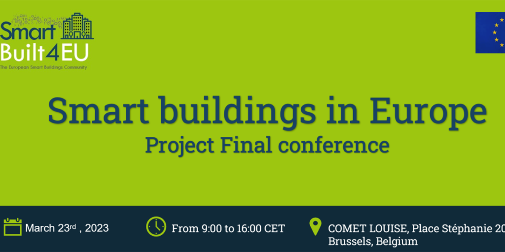 Conferencia edificios inteligentes en Europa.