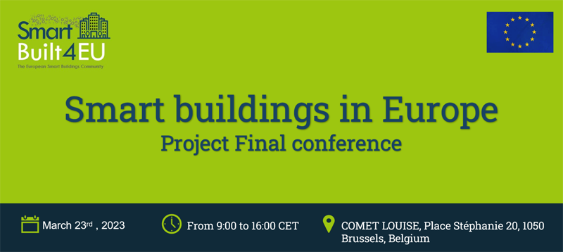 Conferencia edificios inteligentes en Europa.