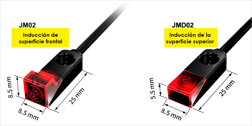 Sensor proximidad inductivo serie JM/JMD.