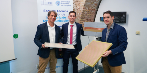 La UPCT desarrolla una antena inteligente que localiza con precisión dispositivos y productos en interiores