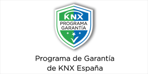 El programa de Garantía de la Asociación KNX España ofrece documentación con seguridad