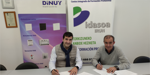 Dinuy colabora con el Centro de Formación Profesional Bidasoa para ofrecer oportunidades laborales