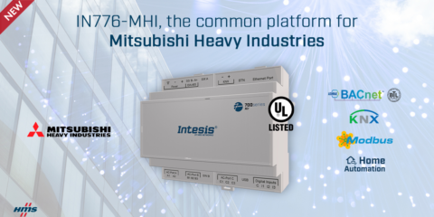 La nueva pasarela IN776-MHI de Intesis unifica los protocolos de comunicación en un único hardware