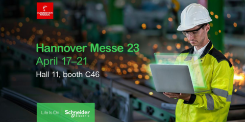 Las soluciones de Schneider Electric para el sector industrial se exponen en Hannover Messe 2023
